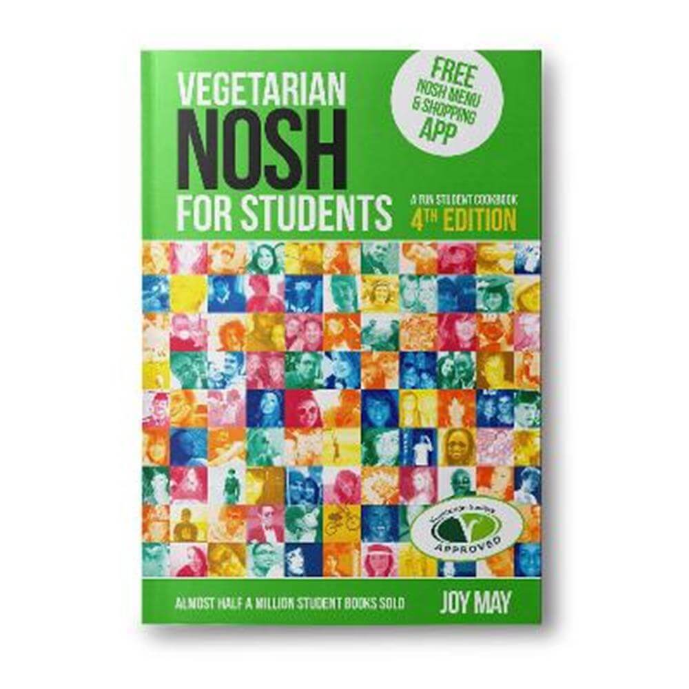 NOSH Vegetarian NOSH for Students: a fun student cookbook (Paperback) - Joy May